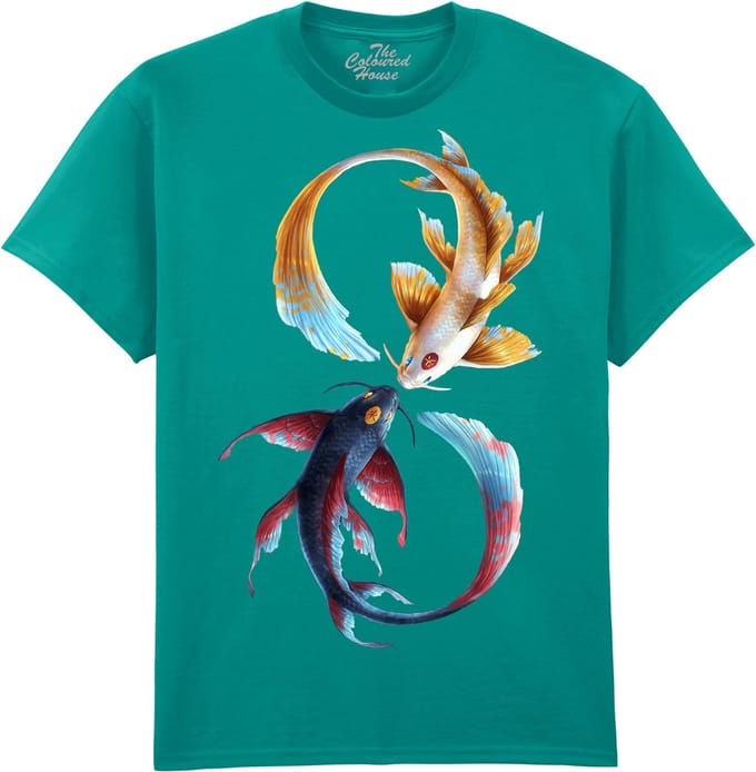 Eternal Bond - Koi Karpers The Coloured House T-shirt M
