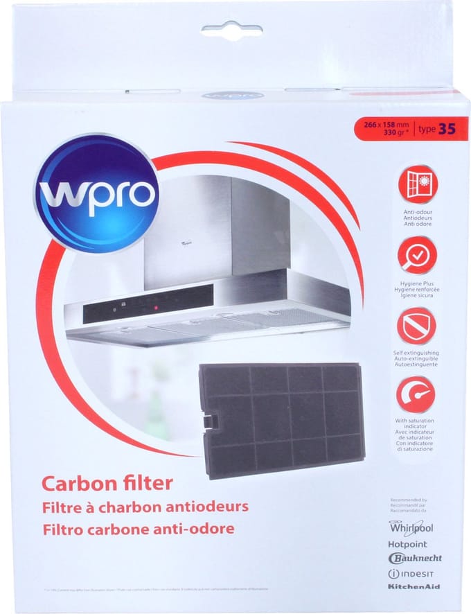 Whirlpool koolstoffilter CHF035