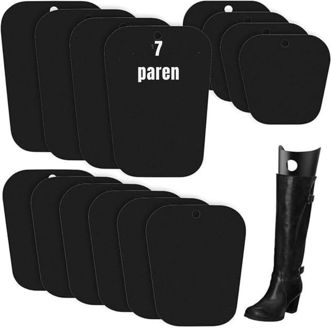 "GTB® Laarzenspanners - Laarzen Spanners - Thuiser - Zwart - 40cm x 29cm x 4cm
