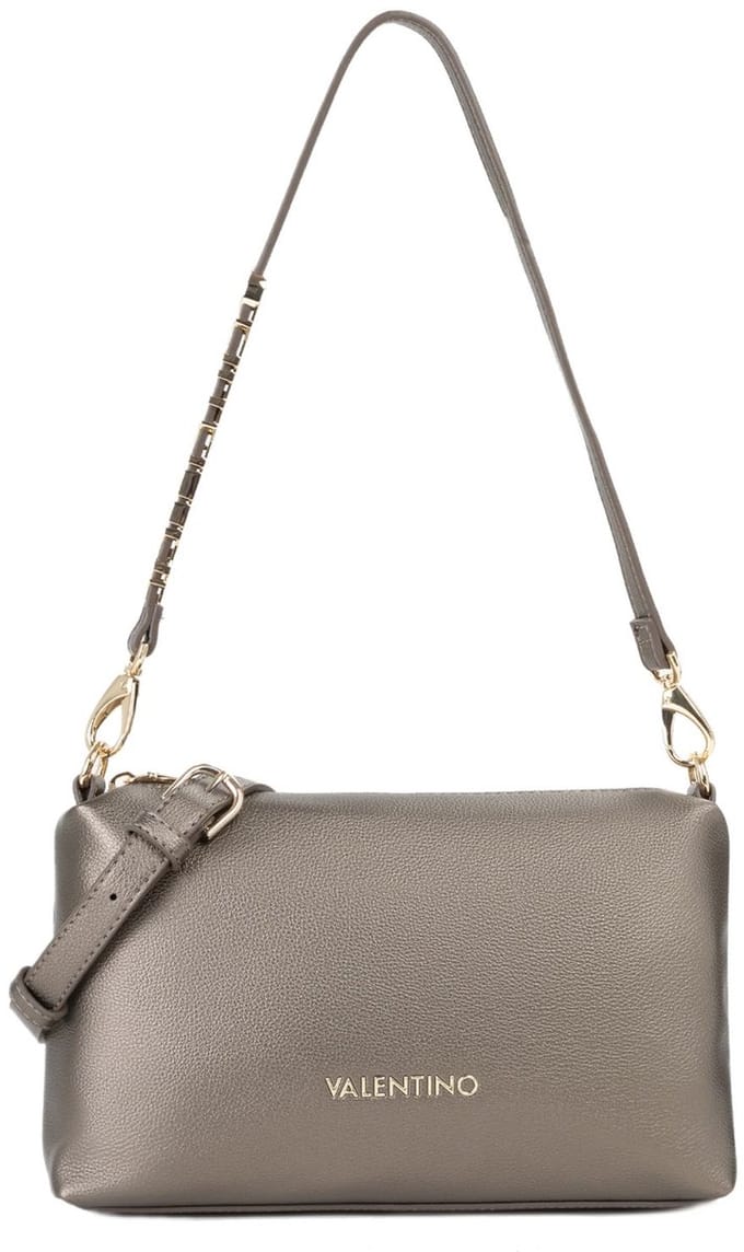 VALENTINO schoudertas Barn Hobo Bag Gun Metal zilverkleurig