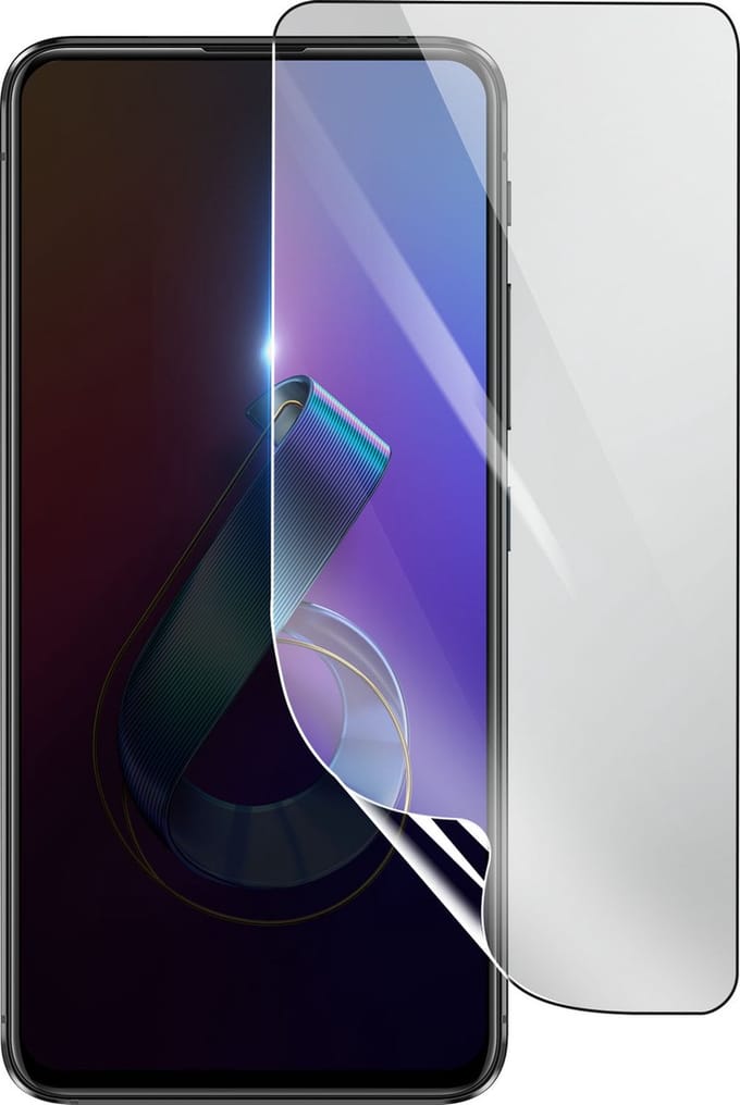 3mk, Geschikt voor Asus ZenFone 6, Schokbestendige Hydrogel Screenprotector, Transparant
