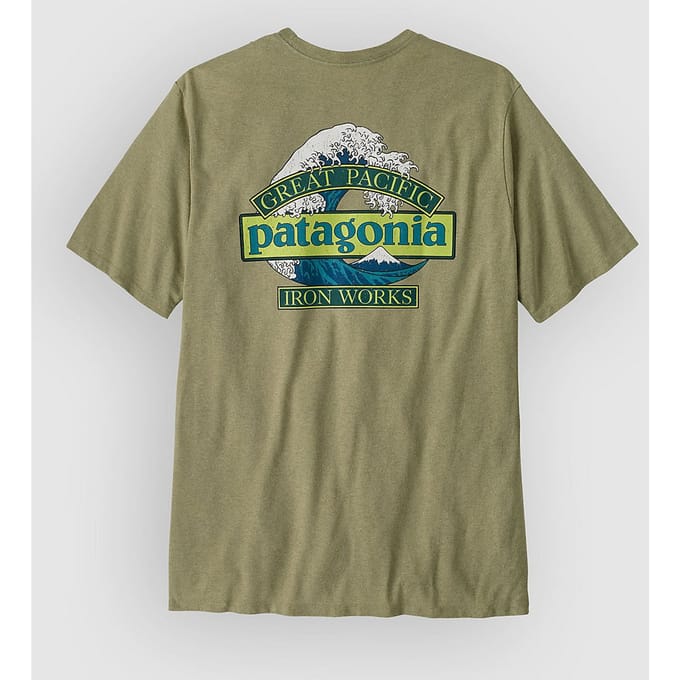 Patagonia Great Waves Responsibili- T-Shirt groen