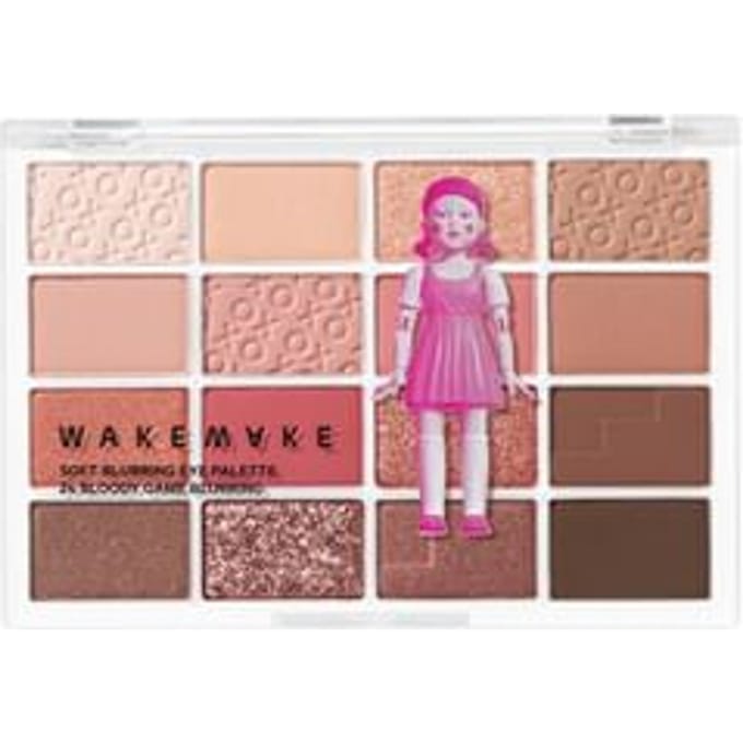 WAKEMAKE - Soft Blurring Eye Palette Squid Game Edition - Oogschaduwpalet