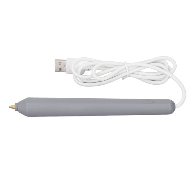 Hot Stamping Pen USB Handheld Lichtgewicht Hot Foil Embossing Stamping Pen voor Foto white
