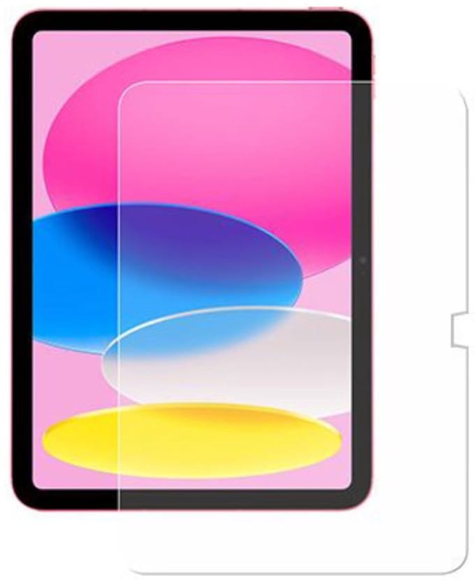 MYWAY, Screenprotector geschikt voor iPad 10.9 (10e Generatie) - Tempered Glass, Transparant