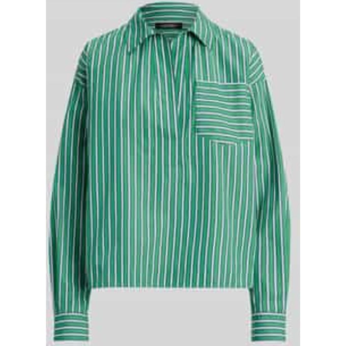 Regular Fit overhemdblouse van puur katoen