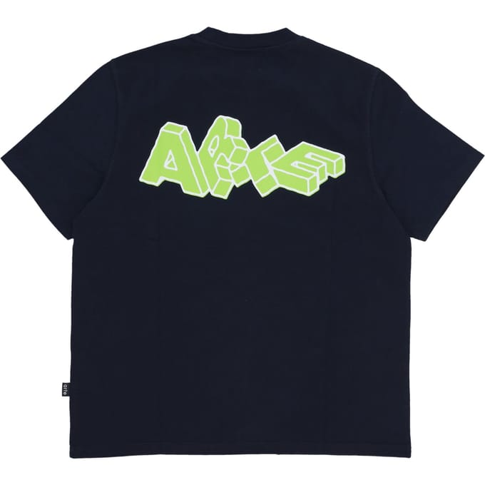 T-shirt Block Print T-shirt Navy