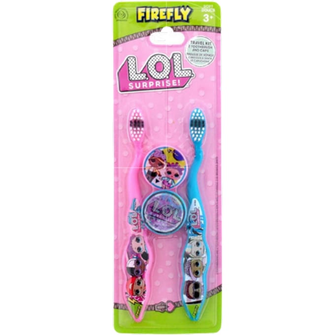 LOL Surprise Firefly Tandenborstel 3+ jaar - 2 stuks