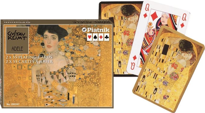 Piatnik Gustav Klimt Adele Speelkaarten - Double Deck