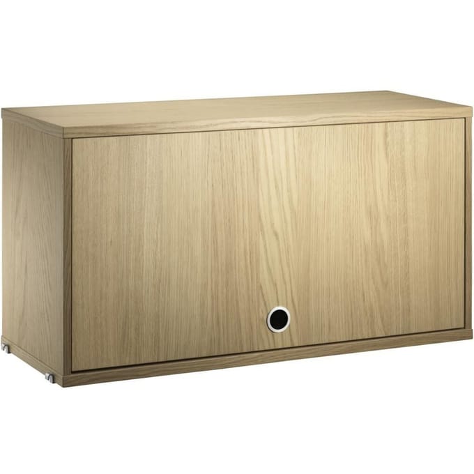 String Furniture Kastunit met klapdeur - Eiken - Breite 78 cm