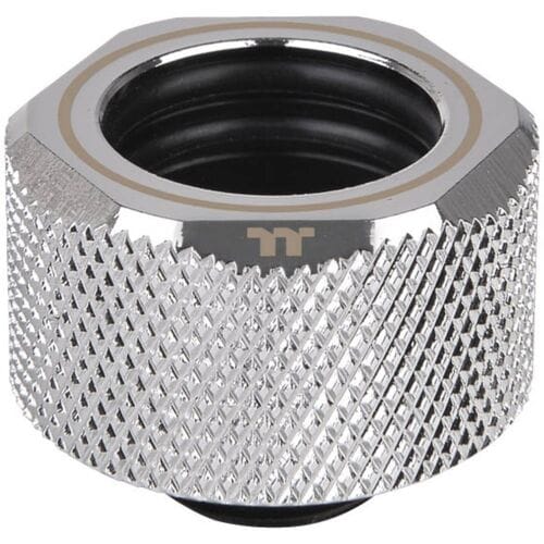 Thermaltake Pacific C-PRO G1/4 PETG Tube 16mm OD Compression - Chrome Waterkoelingfitting