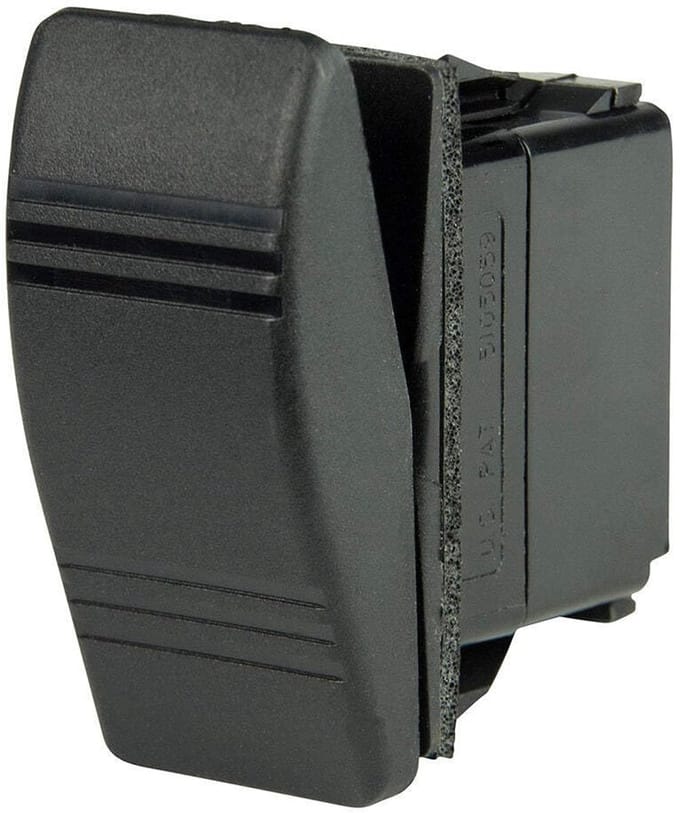 Waterdichte Enkelpolige Tuimelschakelaar IP66 voor 12V/24V DC Toepassingen