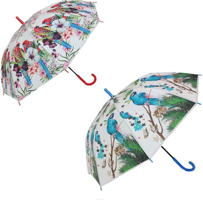 PIA Soft Toys - Papegaai paraplu - 100 cm