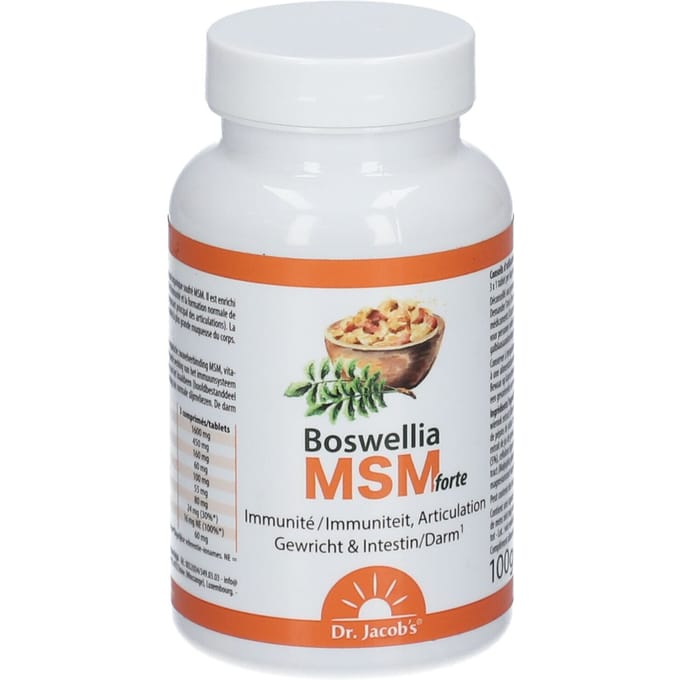 Natura Medicatrix Boswellia MSM Forte 90 Gecomprimeerde tabletten