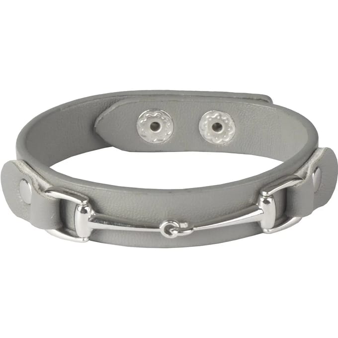 Leren armbanden met bit HORKA