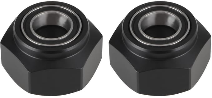 Dailygoods - Aluminium Voorwiel Zeshoekige Adapter, Set van 2