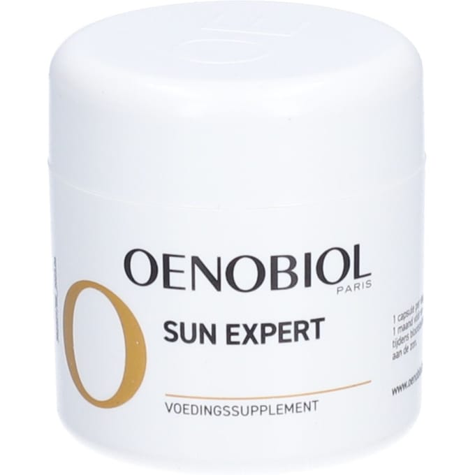 Oenobiol Sun Expert | Zonvoorbereiding Actieve celbescherming met selenium en koper 30 Capsules