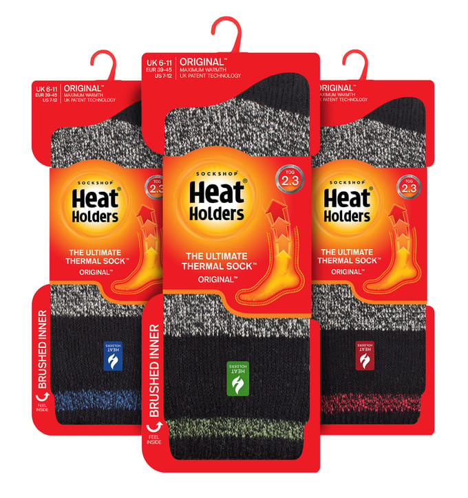 Heat Holders3 paar thermo herensokken voor de winter - Twist