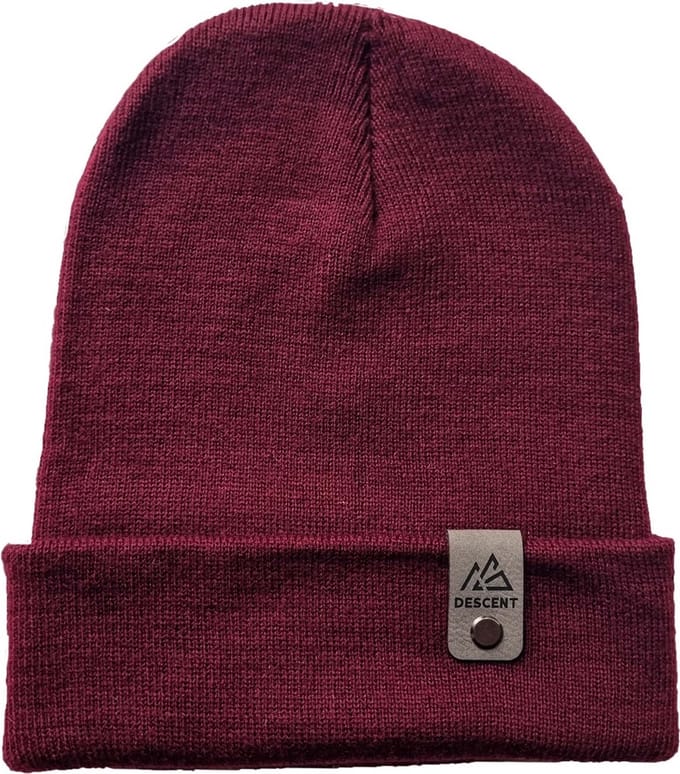 Descent - Muts - Basic - Bordeaux - Kurk - Beanie - Wintersport