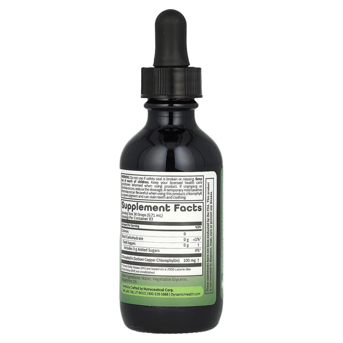Dynamic Health, Chlorofyl Ultra 20X, 60 ml (59 ml)