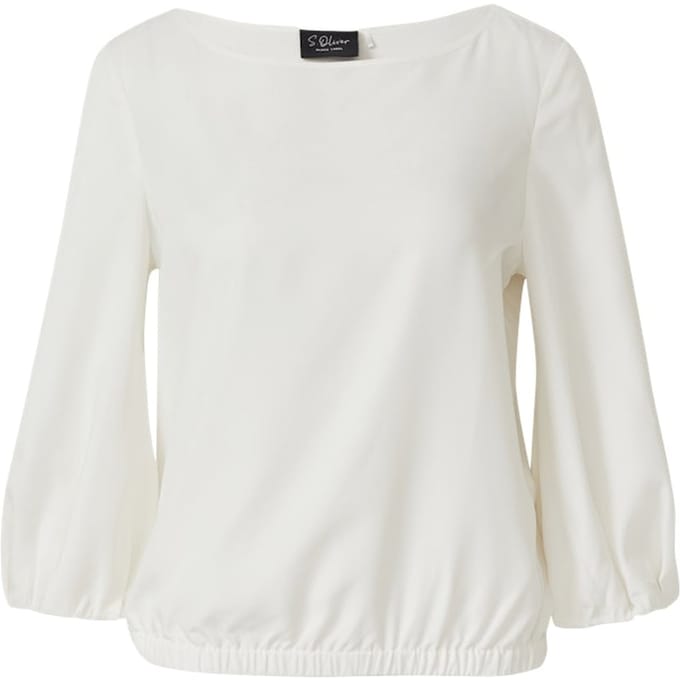s.Oliver Blouses Offwhite Taglia: 46 | Magliette intime Outlet | Donna | Bianco