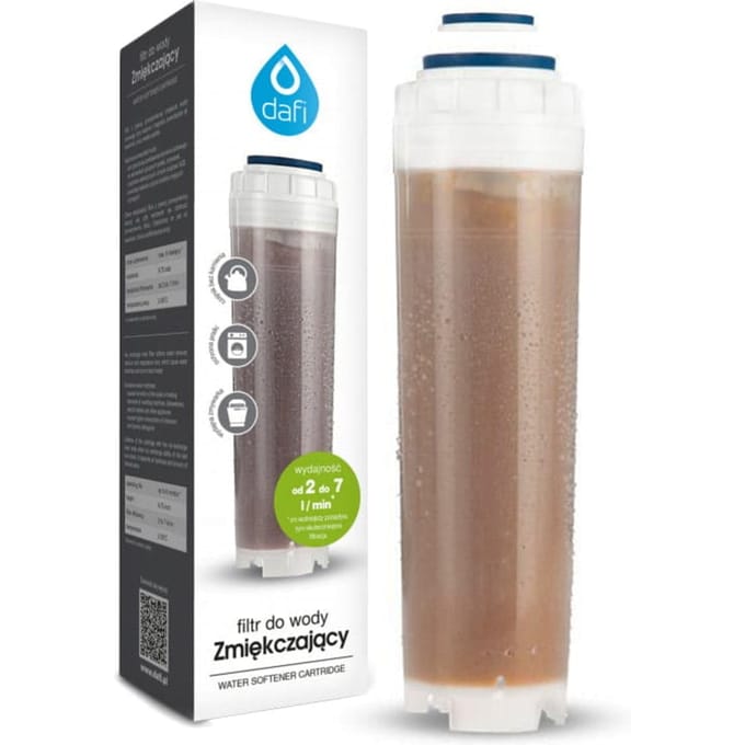 Dafi - Wateronthardingsfilter - Filterpatroon - Ionenwisselaarhars - Tegen Kalk - 10 Inch