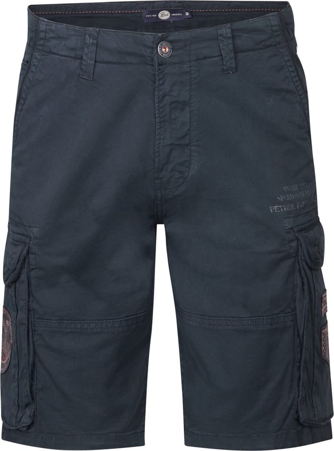 Petrol Industries - Heren Cargo Short Shrimp - Zwart - Maat M