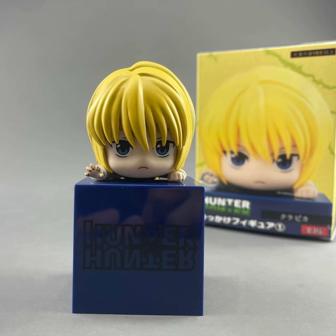 Périphérique d'Anime Poupée Version Q Killua Zoldyck GON FREECSS Kurapika Modèle Ornement de Bureau Cadeau