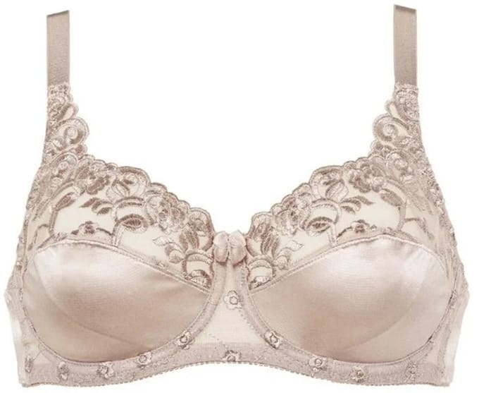 Naturana glimmende beugels BH maat 90C beige