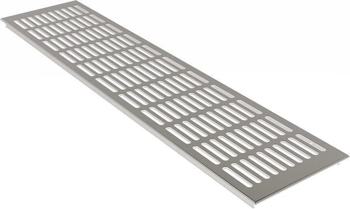 Ventilatierooster Aluminium 130 mm - Diverse Kleuren en Lengtes