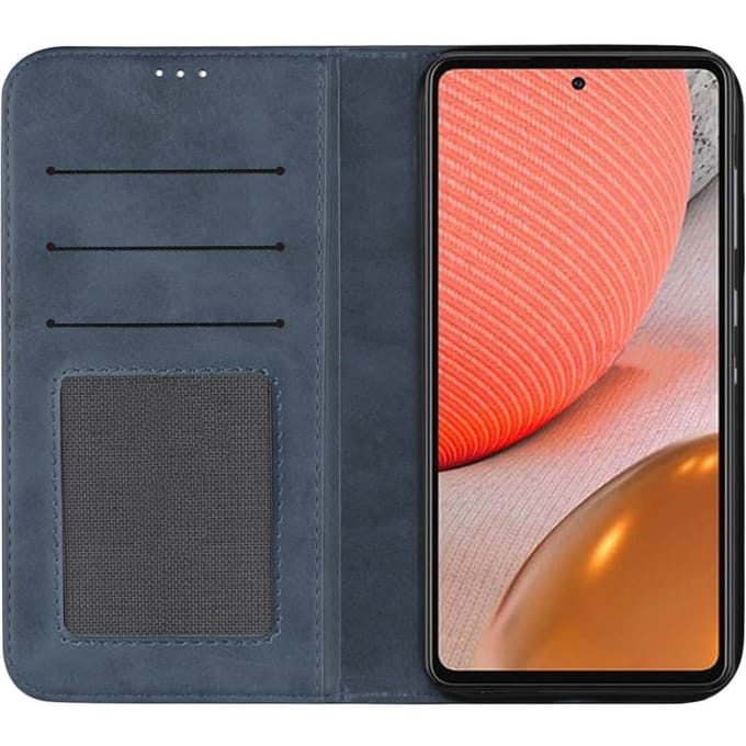Samsung Galaxy A72 Bookcase - Blauw