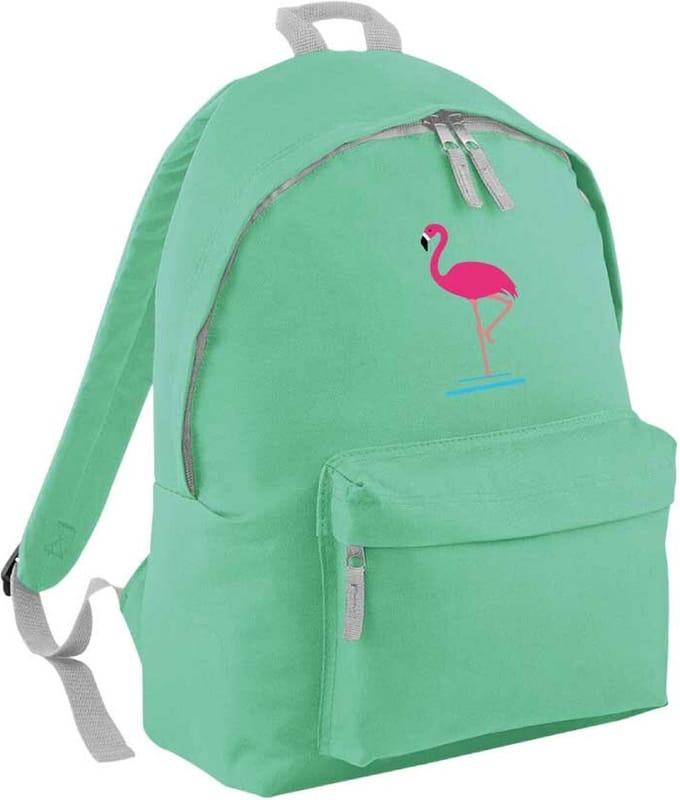 Hingly Rugtas Flamingo Mint groen