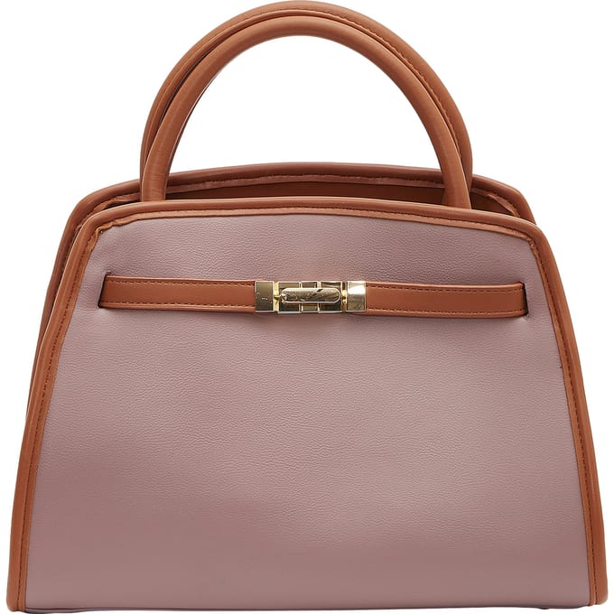 usha Handtas Dames donkerroze