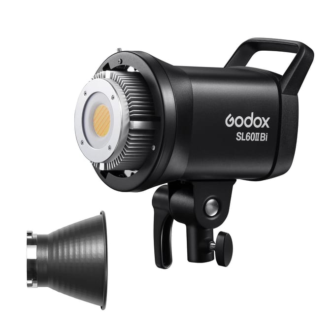 Godox SL60IIBi Draagbare Studio LED-videolamp 75W Fotografie-invullicht 2800K-6500K Ingebouwd 11 US Plug gray