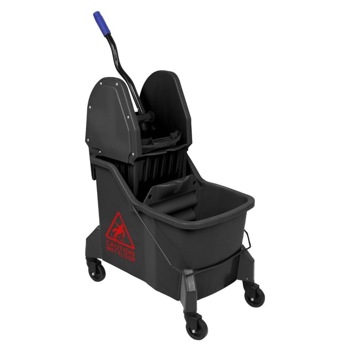 Jantex Dweilemmer met twee compartimenten en pers Rood 30L