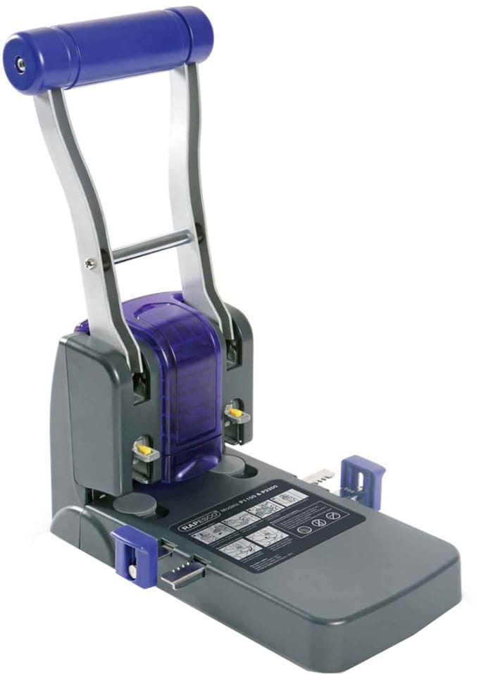 Rapesco Perforator ECO P1100 100 vellen zwart40 Less effort + GermSavy