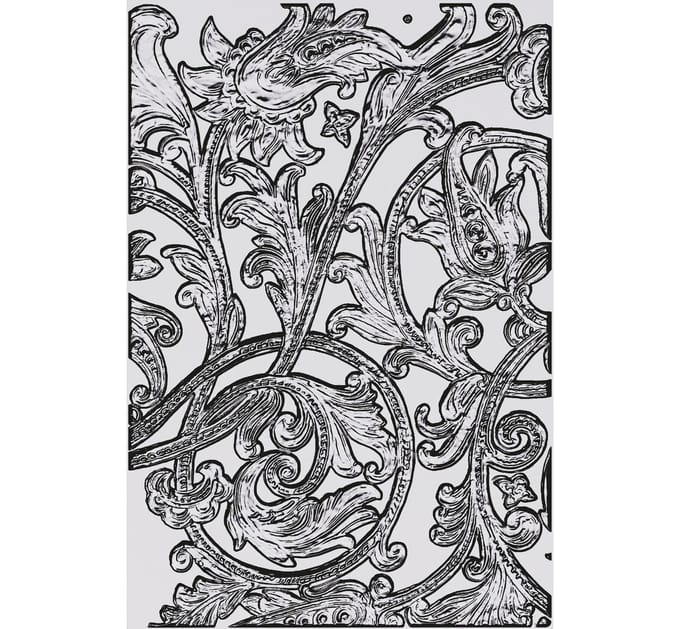 Sizzix A5 3D Embossing sjabloon by Tim Holtz - Entangled