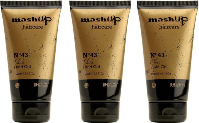 mashUp haircare N° 43 Elvis Fluid Gel 150ml - 3 stuks