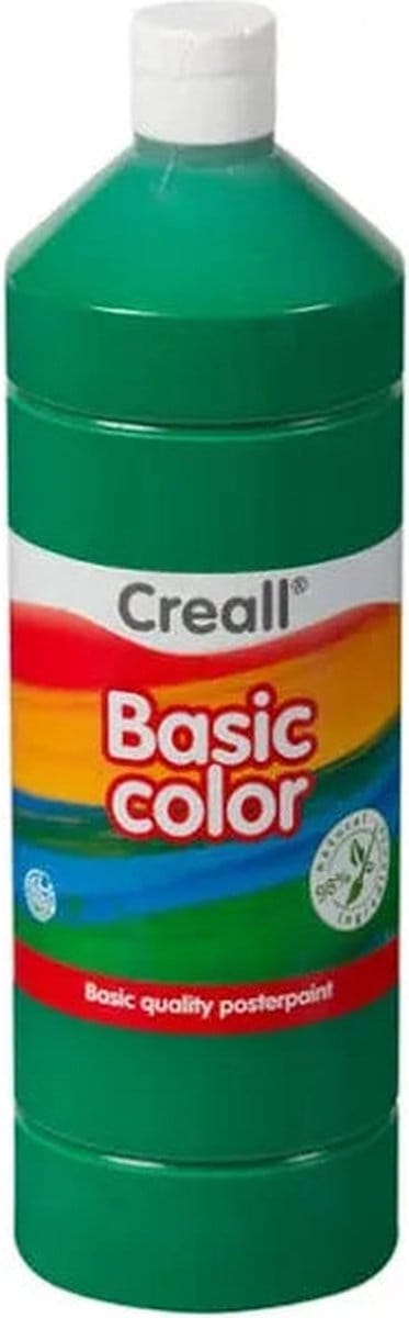 Plakkaatverf creall basic donkergroen 1000ml | 6 stuks