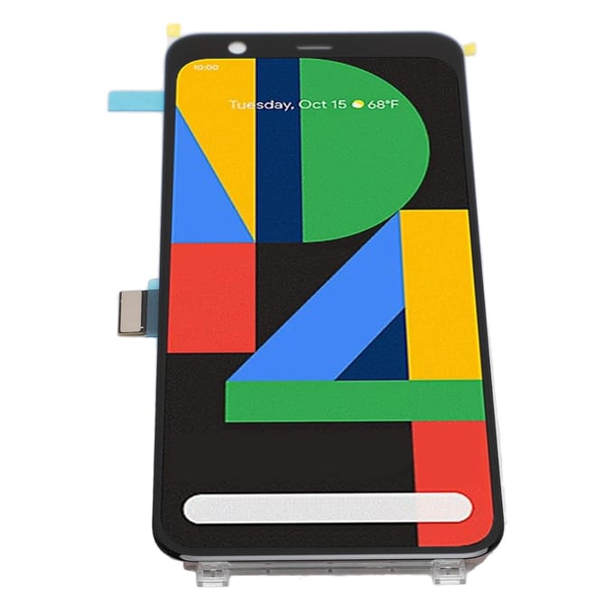 Schermvervanging voor Pixel 4 G020I G020N G020M Touchpaneel Digitizer Assembly met Gereedschap Ondersteuning yellow