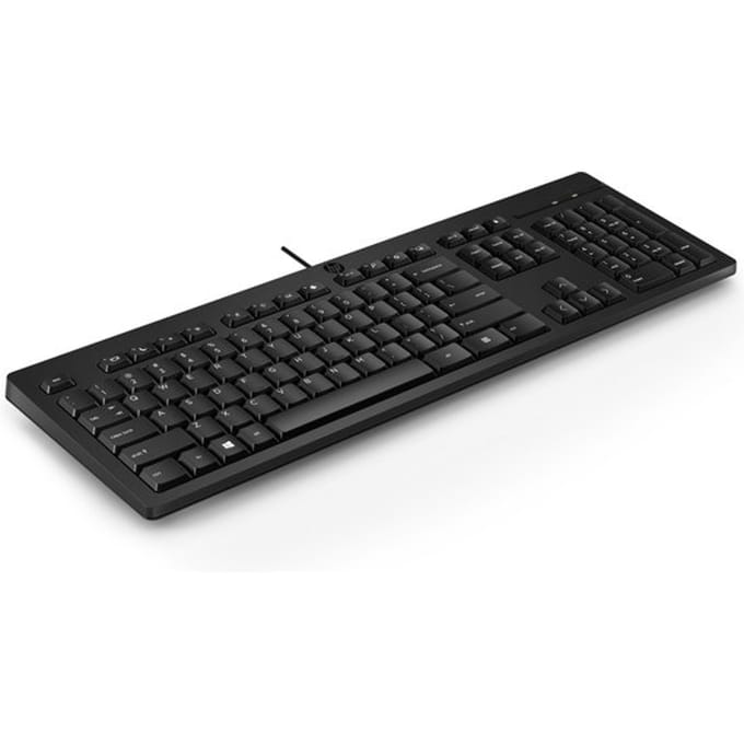 HP 125 – Toetsenbord – Bedraad – QWERTY – Zwart