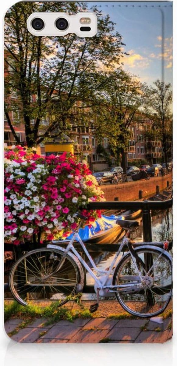 Huawei P10 Plus Book Cover Amsterdamse Grachten