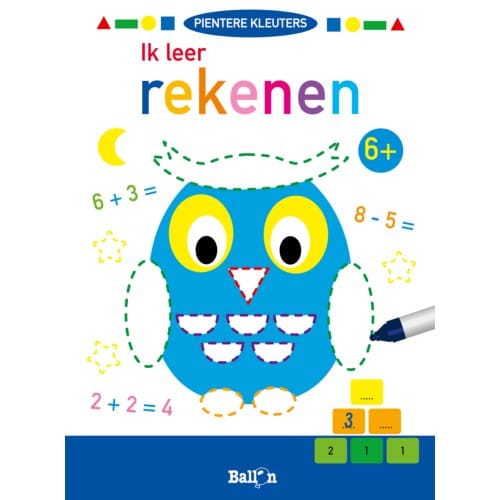 Ik Leer Rekenen 6+ - Pientere Kleuters (Wipe & Clean)