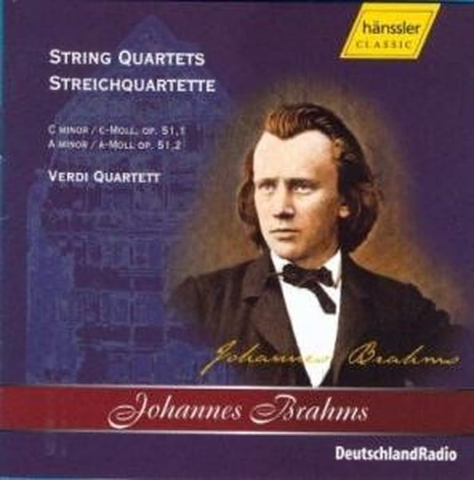 Verdi-Quartett - Brahms: String Quartet C Minor | A Minor (CD)