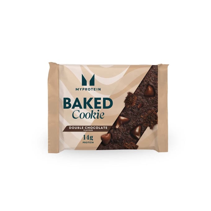 Myprotein Baked Protein Cookie (12x75g) Double Chocolate - Functionele voeding - Eiwit Snacks