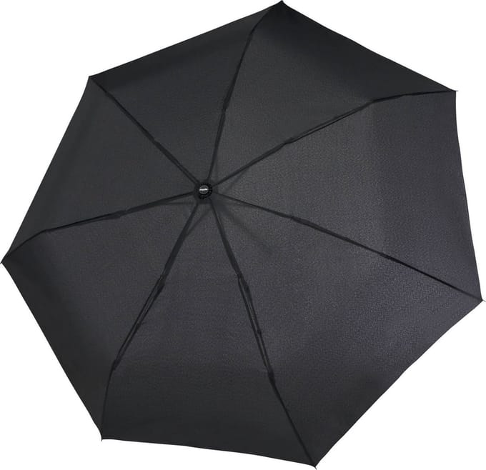 doppler Paraplu Fiber Magic Select Black Zwart
