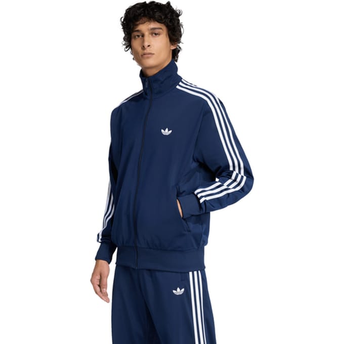 Adidas Firebird Jassen Heren - Blauw - Maat XXL - Poly Mesh
