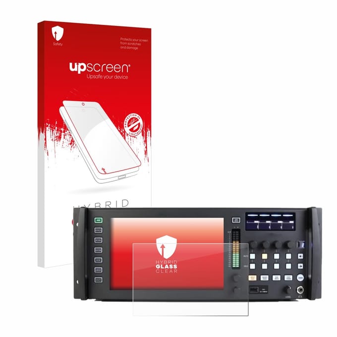 upscreen - Screenprotector voor Behringer Wing Rack - Folie Beschermfolie Beschermglas transparant