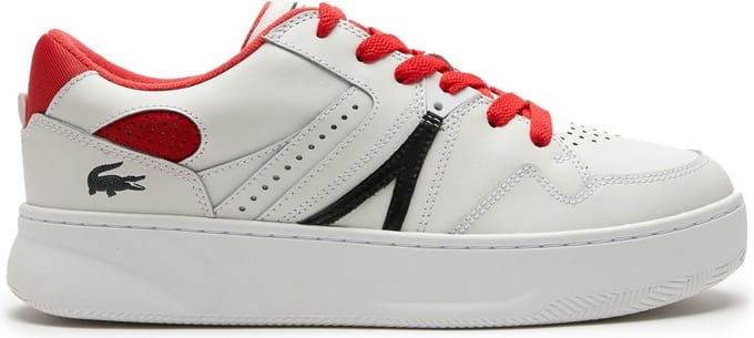 LACOSTE Sneaker - Rood / Wit / Zwart - Maat 44
