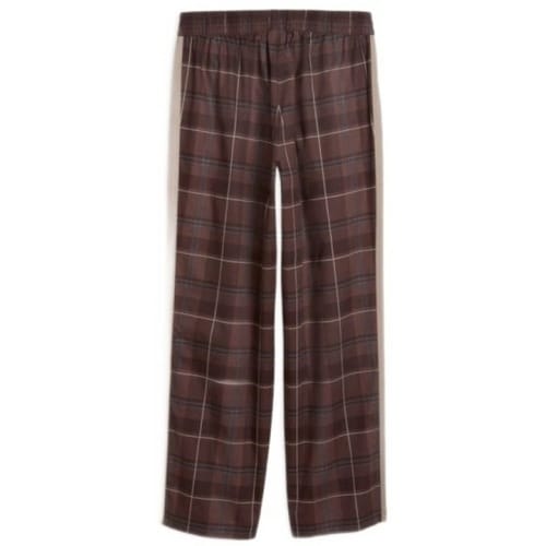 Harembroek Puma Yellow T7 Relaxed Tartan Woven Track Pants Op